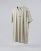 Printed DIBON men’s T-shirt beige minimalist luxury