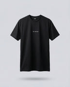 Printed DIBON men’s T-shirt black minimalist luxury