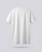 Printed DIBON men’s T-shirt white minimalist luxury