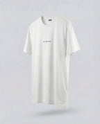 Printed DIBON men’s T-shirt white minimalist luxury